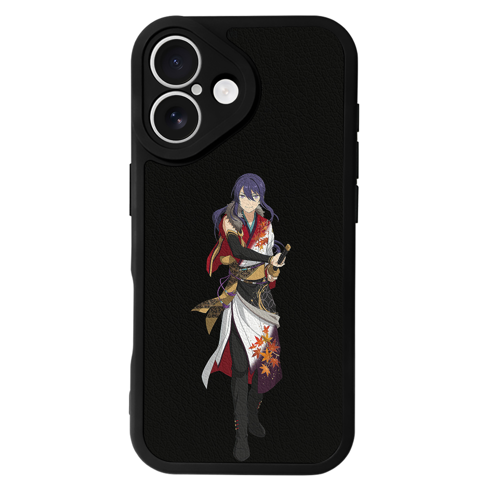 （画像用） あんさんぶるスターズ! Ensemble Stars 【iPhone 16シリーズ対応】シリコンスマホケース（レザー調） 材質：シリコン